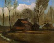 文森特 威廉 梵高 : 林间农舍